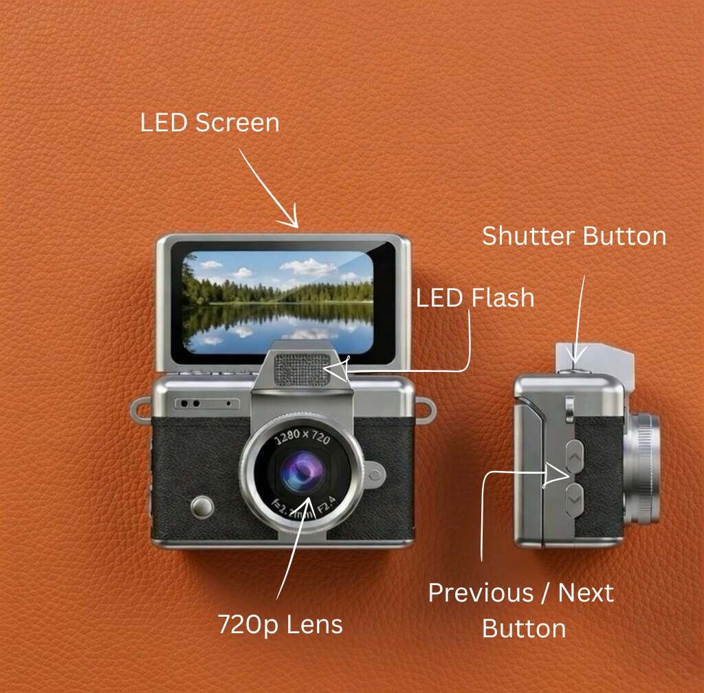 Instoid Mini - Keychain Camera